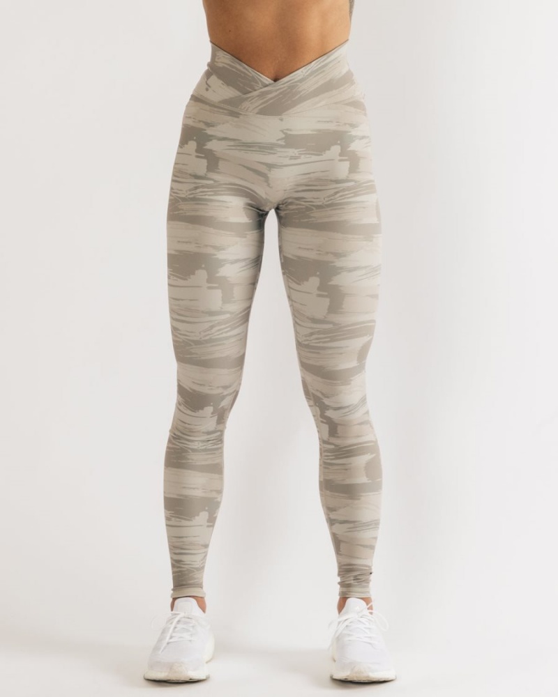 Leggins Alphalete Surface Power Legging Mujer Camuflaje | IBAOVU-709