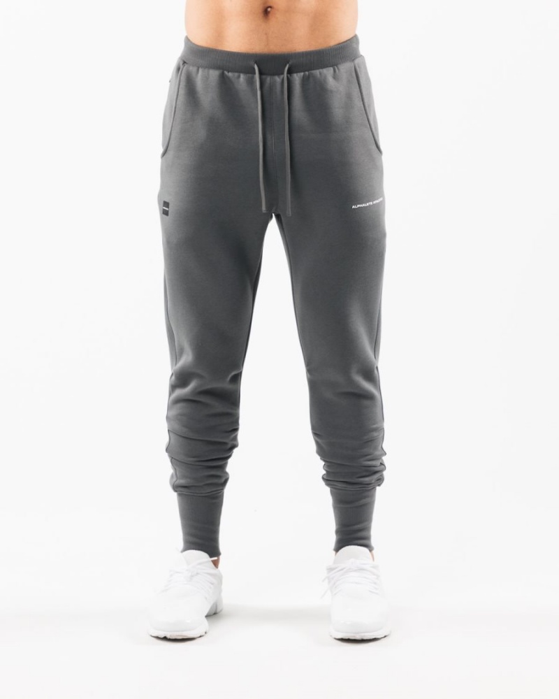 Pantalones Jogger Alphalete Academy Club Jogger Hombre Smoke | WSJVXL-248