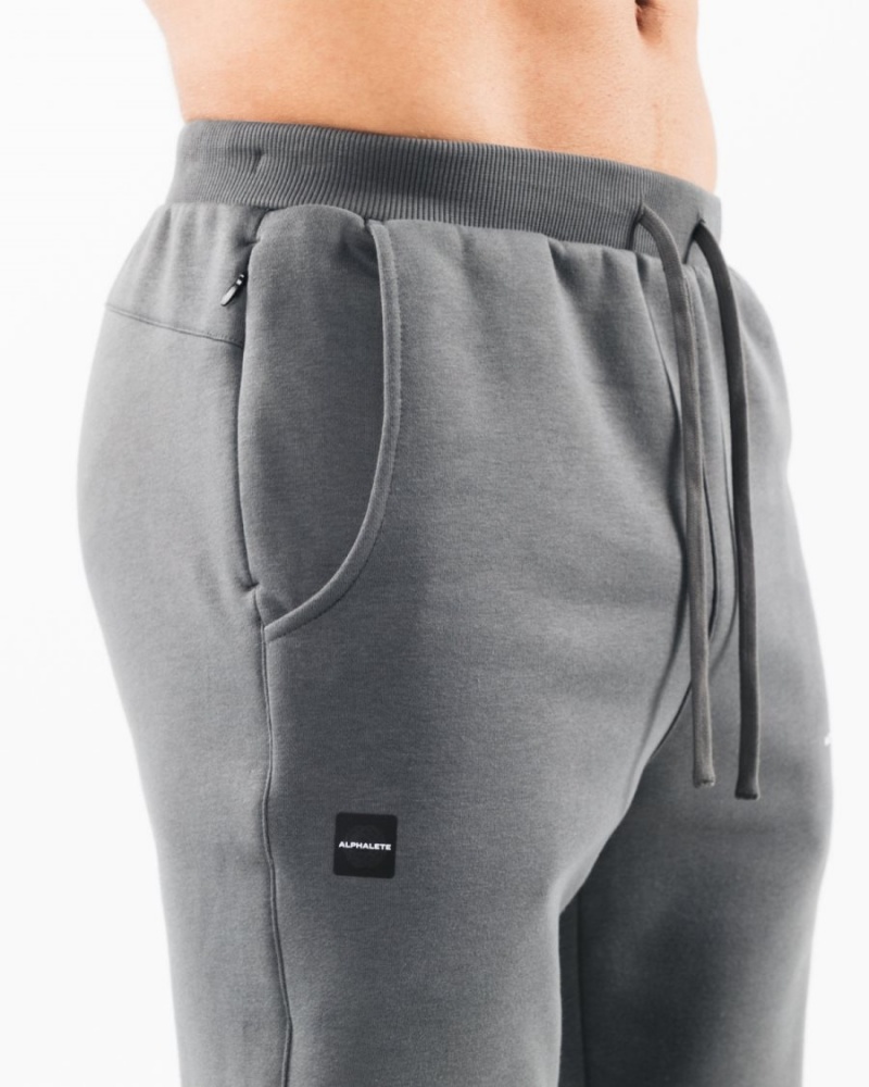 Pantalones Jogger Alphalete Academy Club Jogger Hombre Smoke | WSJVXL-248