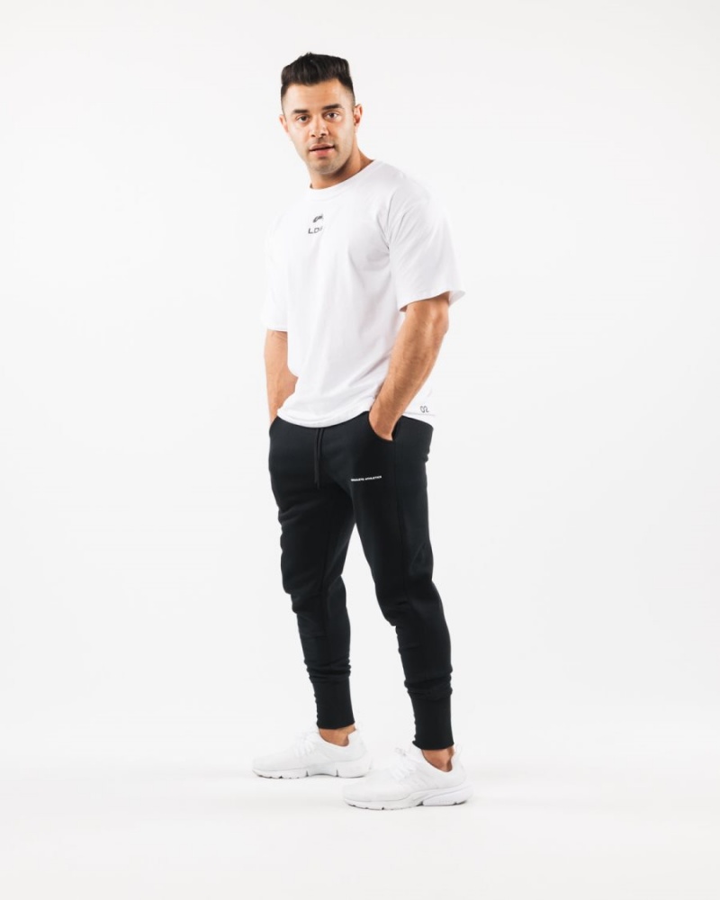 Pantalones Jogger Alphalete Academy Club Jogger Hombre Negras | JUDHCN-590