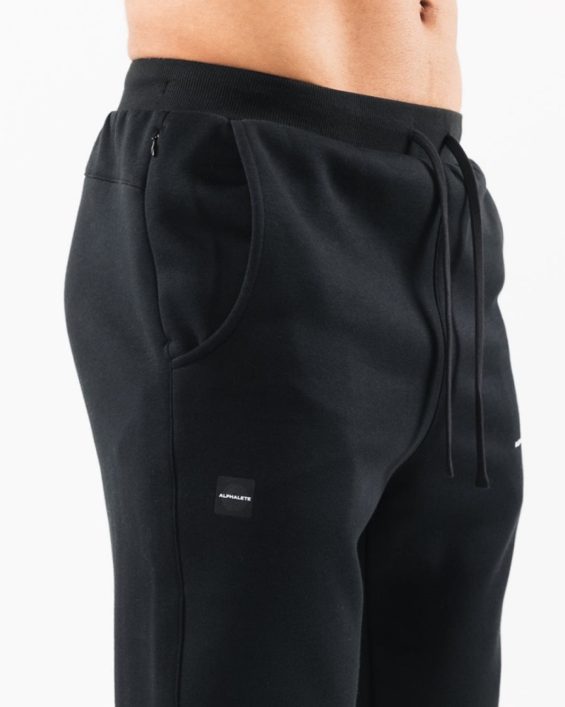 Pantalones Jogger Alphalete Academy Club Jogger Hombre Negras | JUDHCN-590