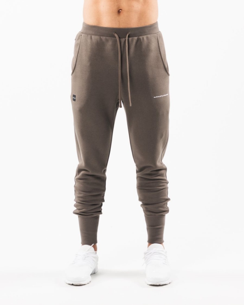 Pantalones Jogger Alphalete Academy Club Jogger Hombre Desert Taupe | FNASCV-032