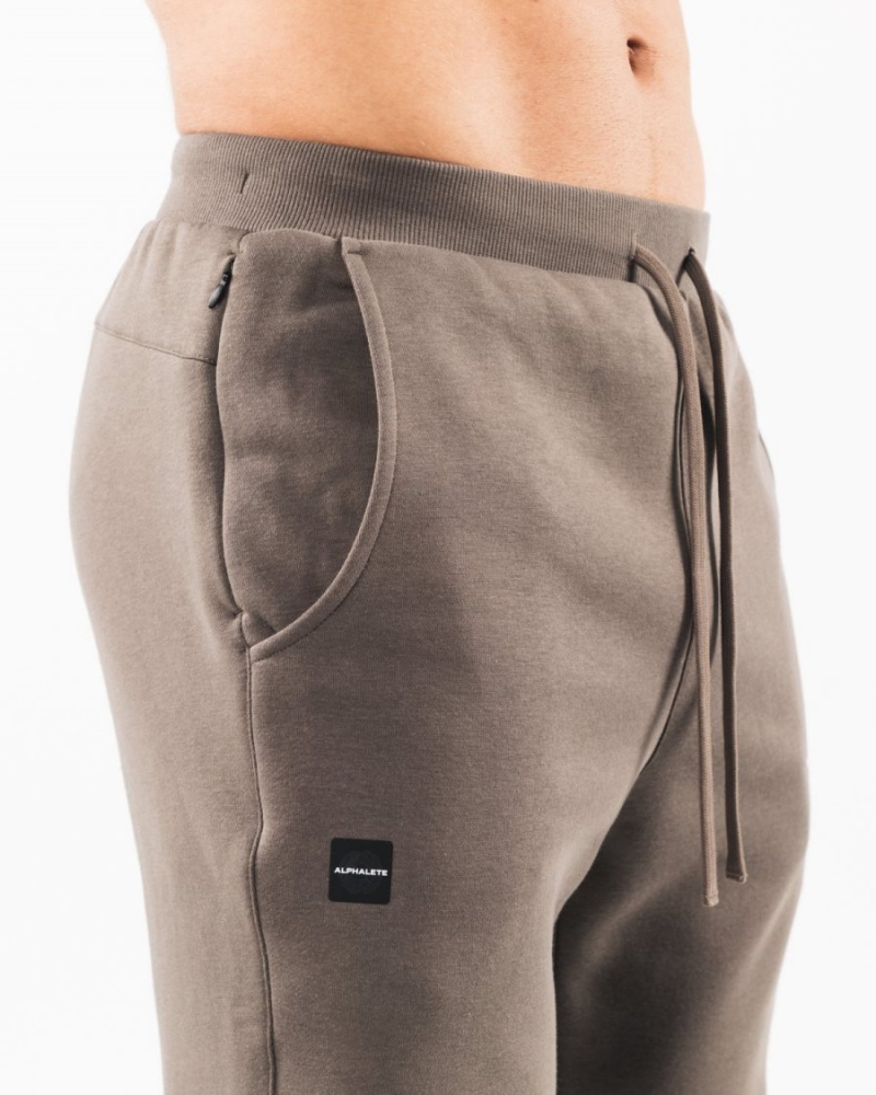 Pantalones Jogger Alphalete Academy Club Jogger Hombre Desert Taupe | FNASCV-032