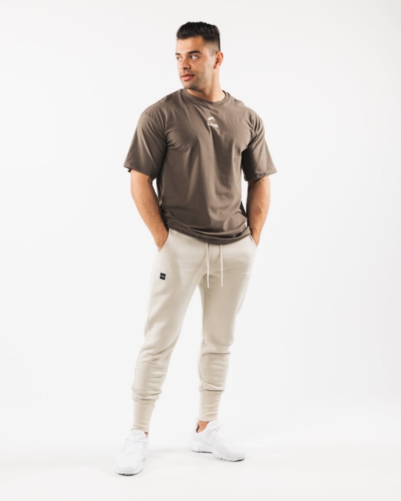 Pantalones Jogger Alphalete Academy Club Jogger Hombre Sea Shell | GJCMZH-821