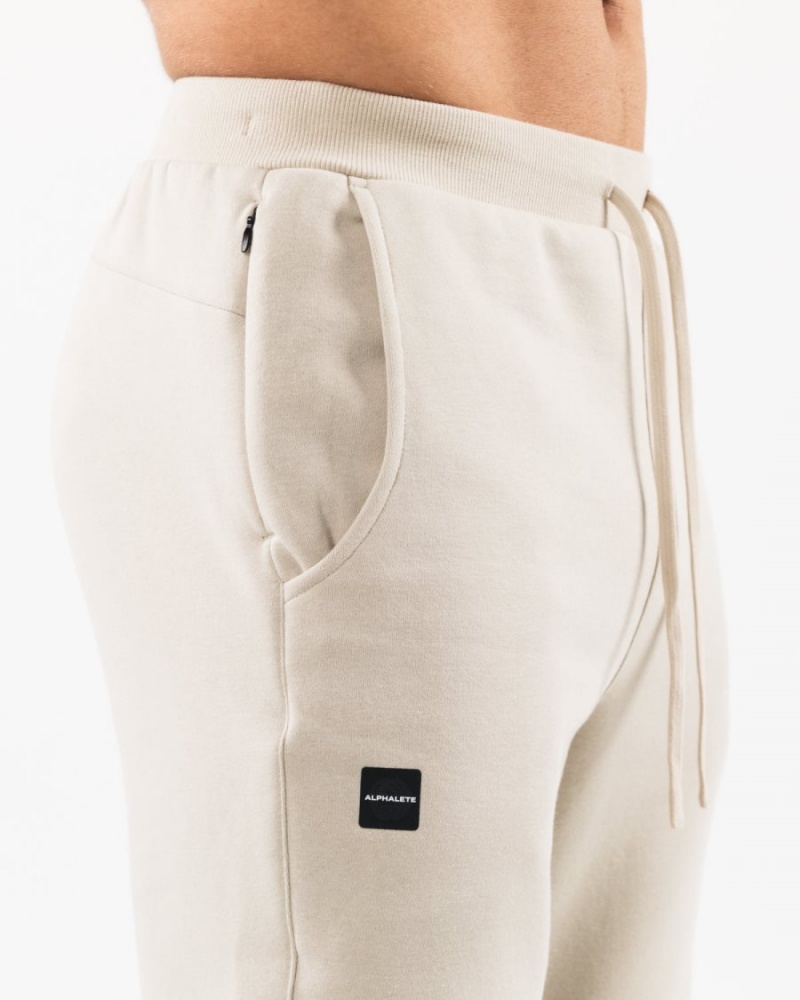 Pantalones Jogger Alphalete Academy Club Jogger Hombre Sea Shell | GJCMZH-821