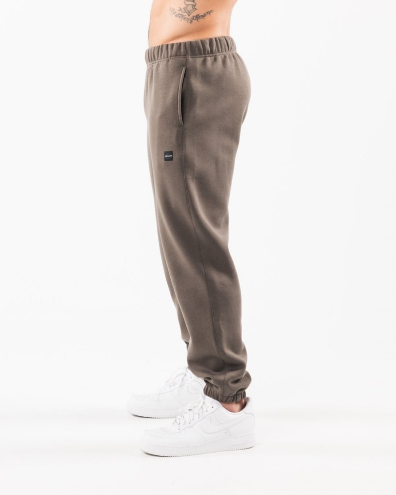 Pantalones Jogger Alphalete Academy Relaxed Jogger Hombre Desert Taupe | YCSDXF-324