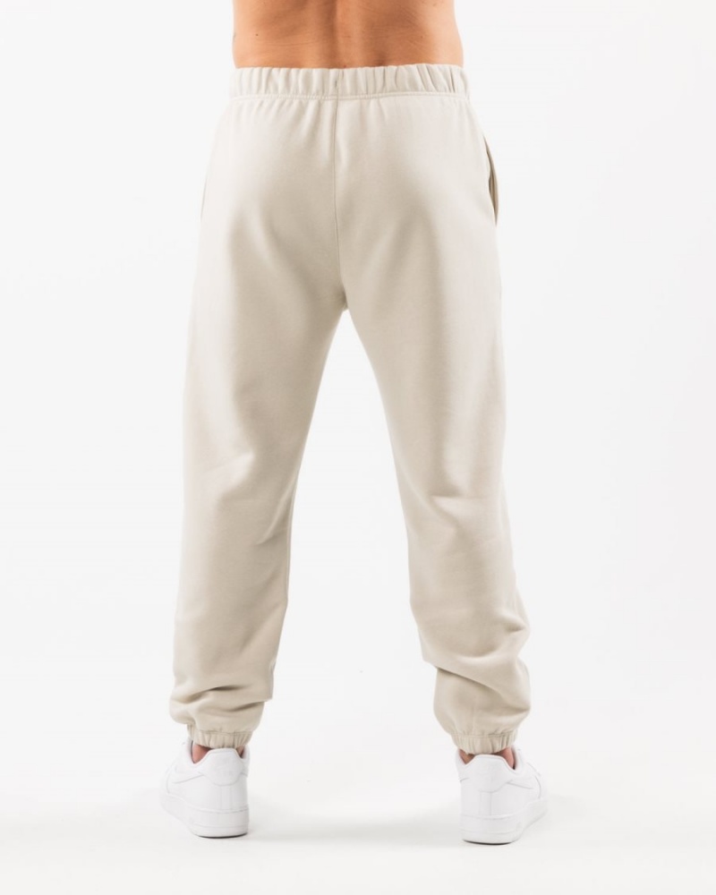 Pantalones Jogger Alphalete Academy Relaxed Jogger Hombre Sea Shell | UQHMKO-476