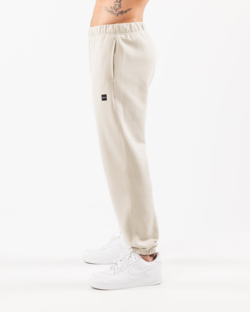 Pantalones Jogger Alphalete Academy Relaxed Jogger Hombre Sea Shell | UQHMKO-476