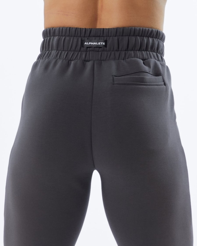 Pantalones Jogger Alphalete ELMTS Cuffed Jogger Mujer Charcoal | UOGYKM-690