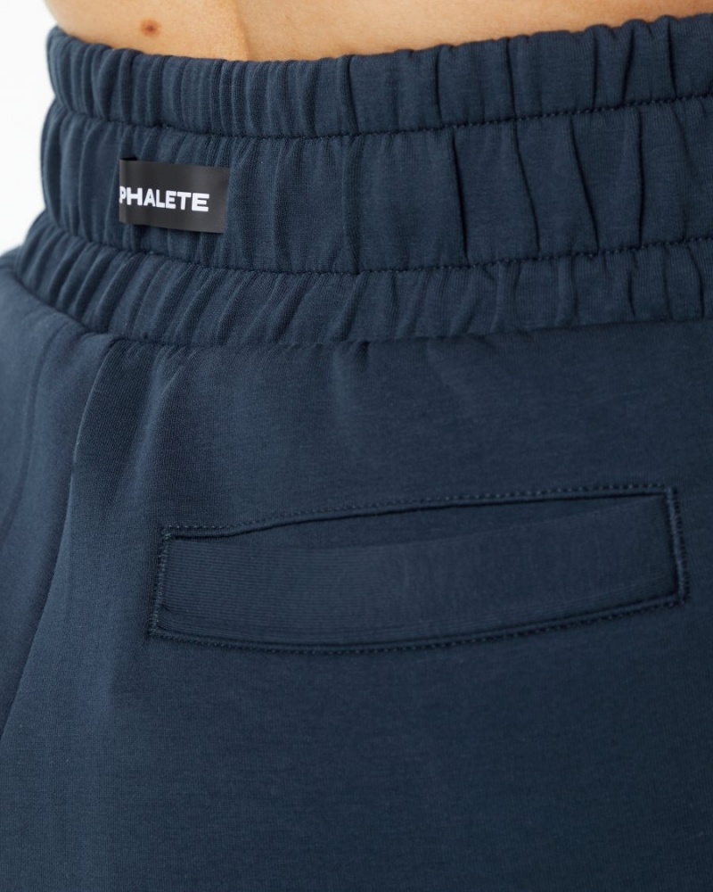 Pantalones Jogger Alphalete ELMTS Cuffed Jogger Mujer Azul Marino | DTXFEU-247