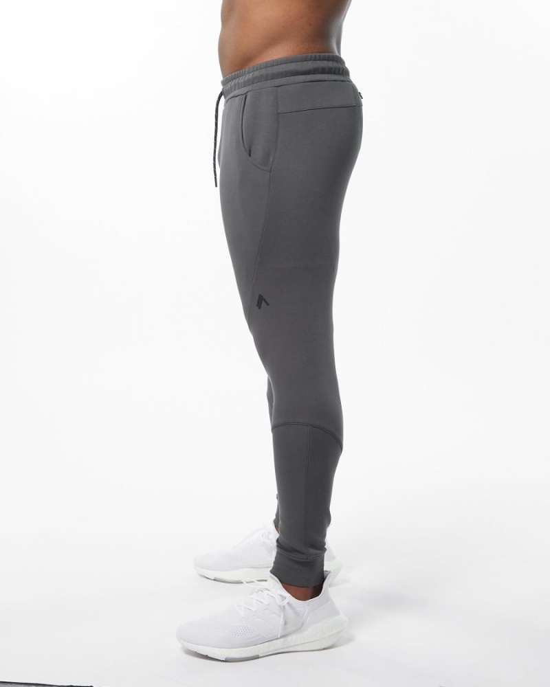 Pantalones Jogger Alphalete ELMTS Cuffed Jogger Hombre Charcoal | AMKIOX-473