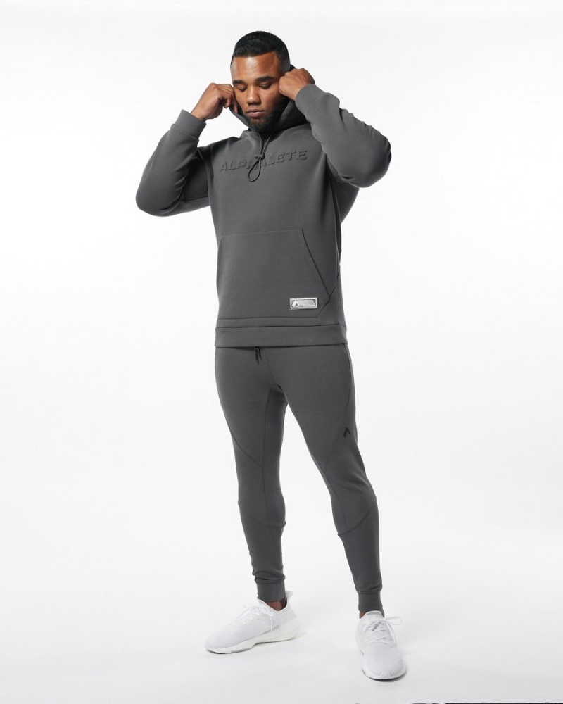 Pantalones Jogger Alphalete ELMTS Cuffed Jogger Hombre Charcoal | AMKIOX-473