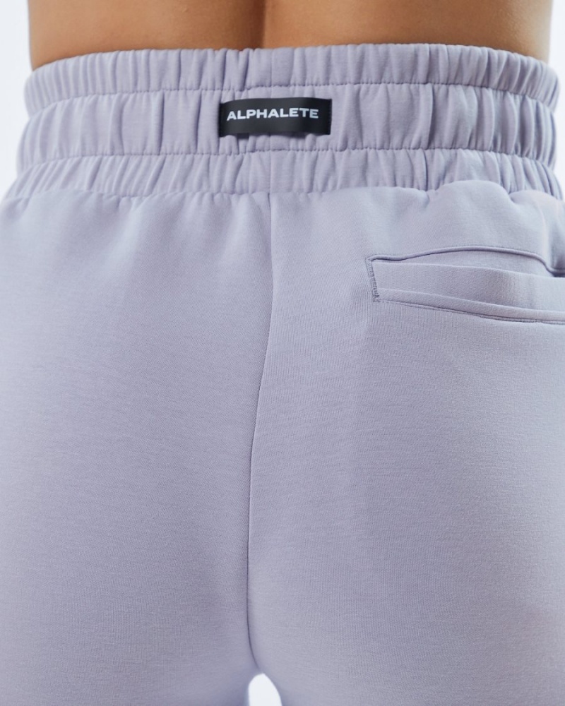 Pantalones Jogger Alphalete ELMTS Cuffed Jogger Mujer Lilac | GSVPJM-453