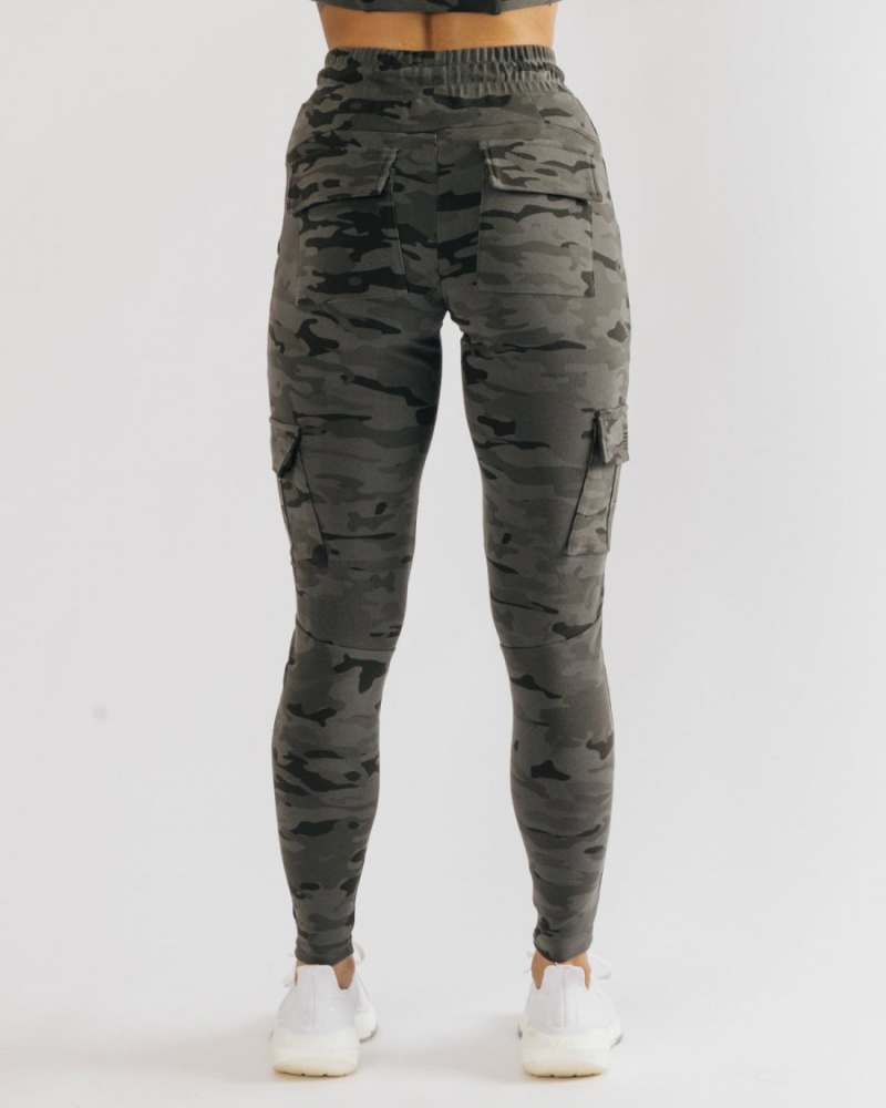 Pantalones Jogger Alphalete Identity Cargo Mujer Camuflaje | LTYUJZ-276