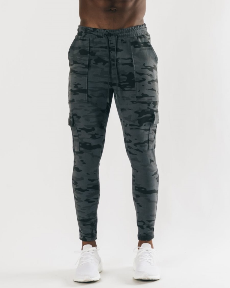 Pantalones Jogger Alphalete Identity Cargo Hombre Camuflaje | GERZYC-968