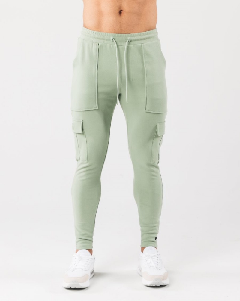 Pantalones Jogger Alphalete Identity Cargo Hombre Sage | GFAVMY-284