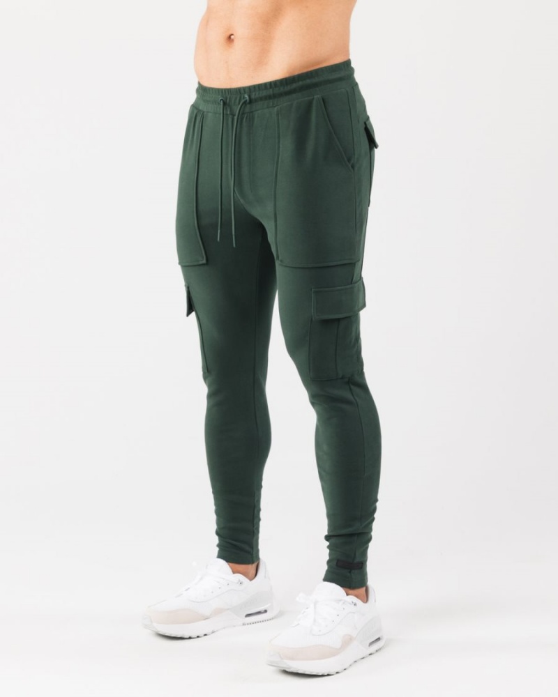 Pantalones Jogger Alphalete Identity Cargo Hombre Evergreen | LEKQWO-408