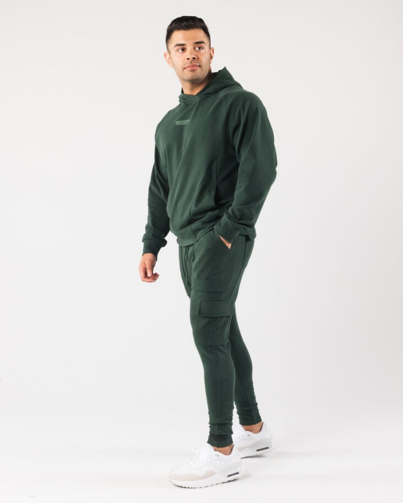 Pantalones Jogger Alphalete Identity Cargo Hombre Evergreen | LEKQWO-408