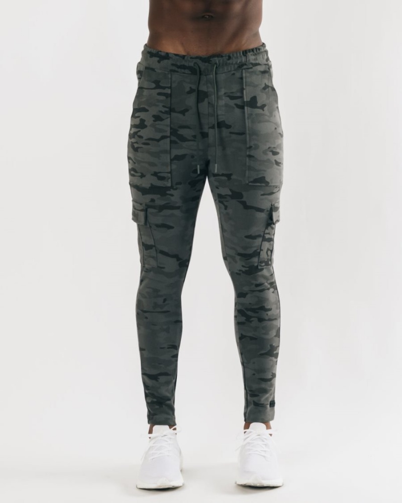 Pantalones Jogger Alphalete Identity Cargo Hombre Camuflaje | RUMZPW-203