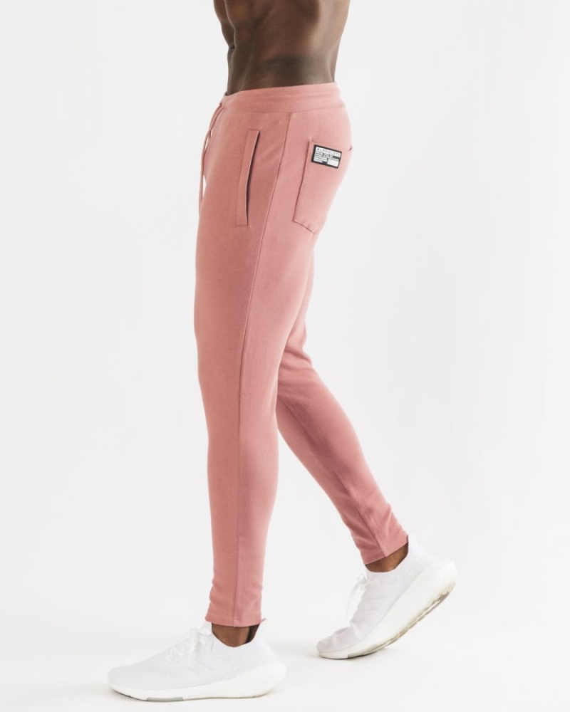 Pantalones Jogger Alphalete Identity Jogger Hombre Cranberry Ice | KGWLYS-891