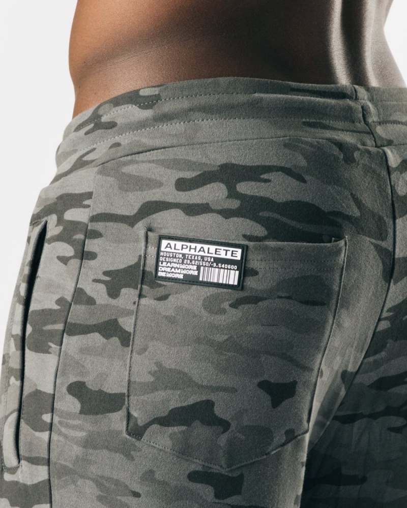 Pantalones Jogger Alphalete Identity Jogger Hombre Camuflaje | DXORJZ-532