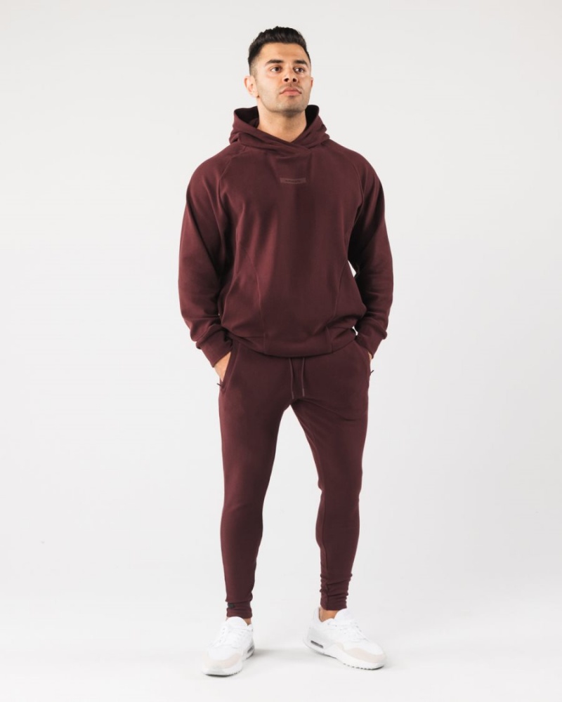 Pantalones Jogger Alphalete Identity Jogger Hombre Sangria | TFQUJH-051