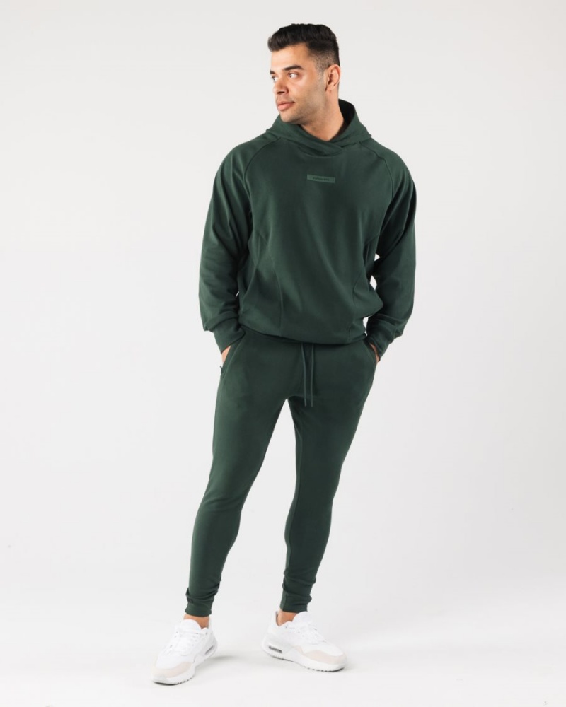 Pantalones Jogger Alphalete Identity Jogger Hombre Evergreen | VEGSPR-398