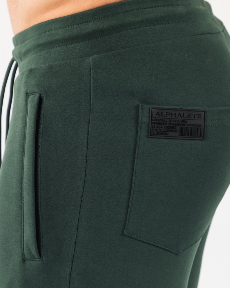 Pantalones Jogger Alphalete Identity Jogger Hombre Evergreen | VEGSPR-398