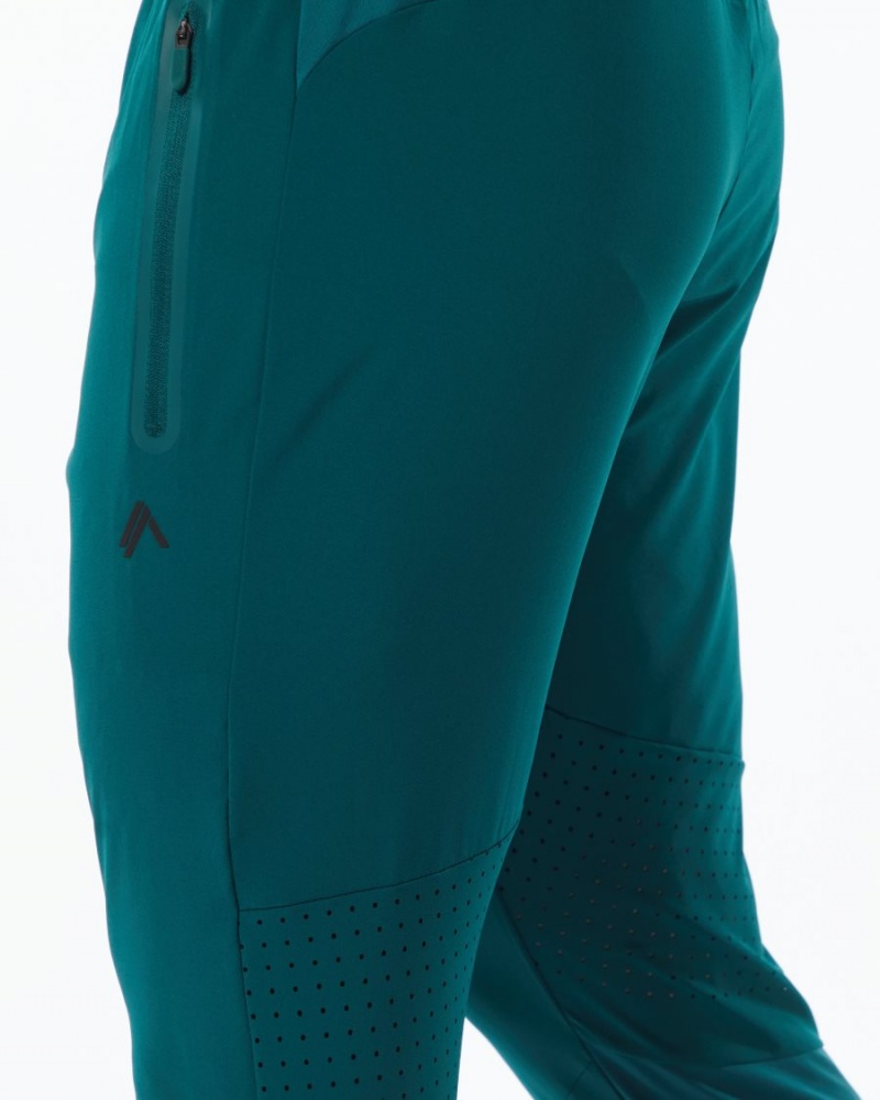 Pantalones Jogger Alphalete Infinity Tech Pant Hombre Velvet Teal | NQMGPT-938