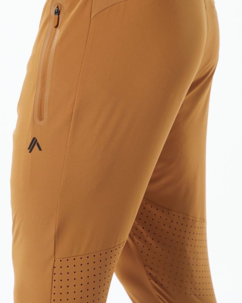 Pantalones Jogger Alphalete Infinity Tech Pant Hombre Chestnut | OVKZMG-618