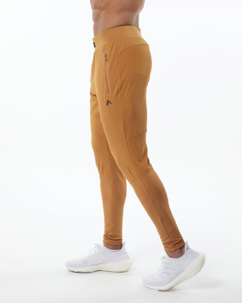 Pantalones Jogger Alphalete Infinity Tech Pant Hombre Chestnut | OVKZMG-618