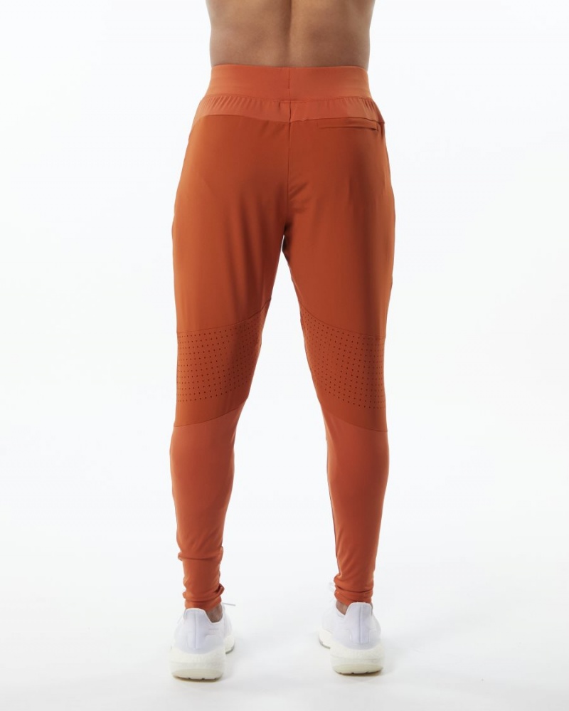 Pantalones Jogger Alphalete Infinity Tech Pant Hombre Sour Tangerine | TONJSL-825