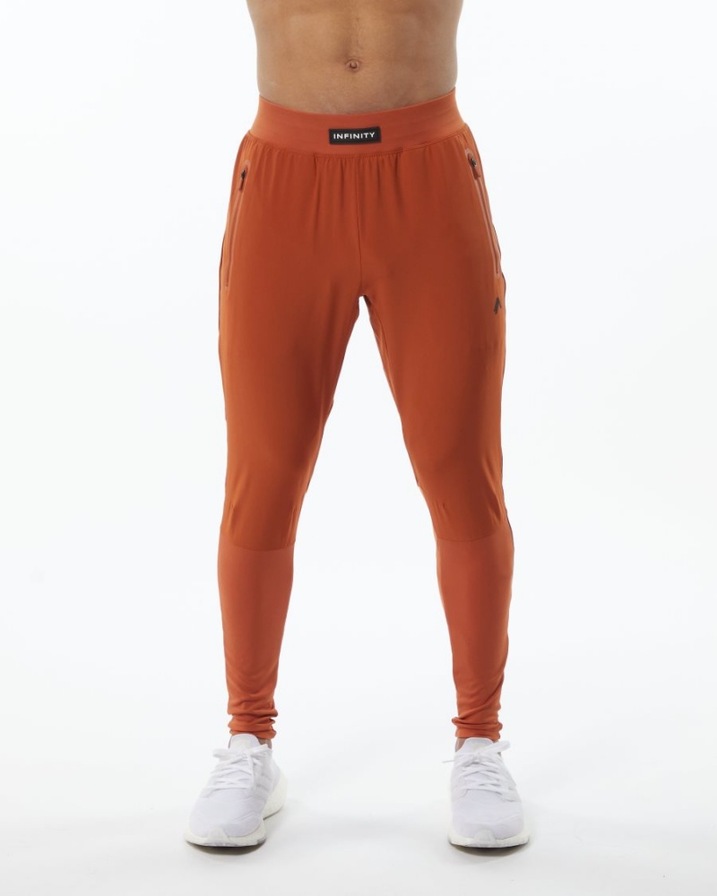 Pantalones Jogger Alphalete Infinity Tech Pant Hombre Sour Tangerine | TONJSL-825