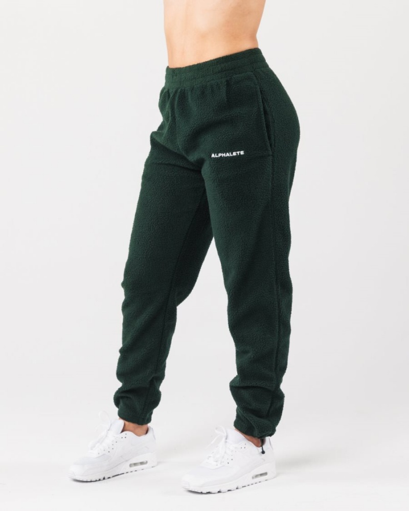 Pantalones Jogger Alphalete King Jogger Hombre Evergreen | TOXMHY-145