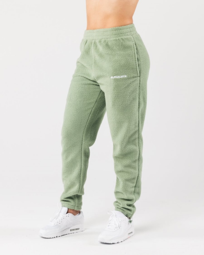 Pantalones Jogger Alphalete King Jogger Hombre Sage | GBUWEC-459