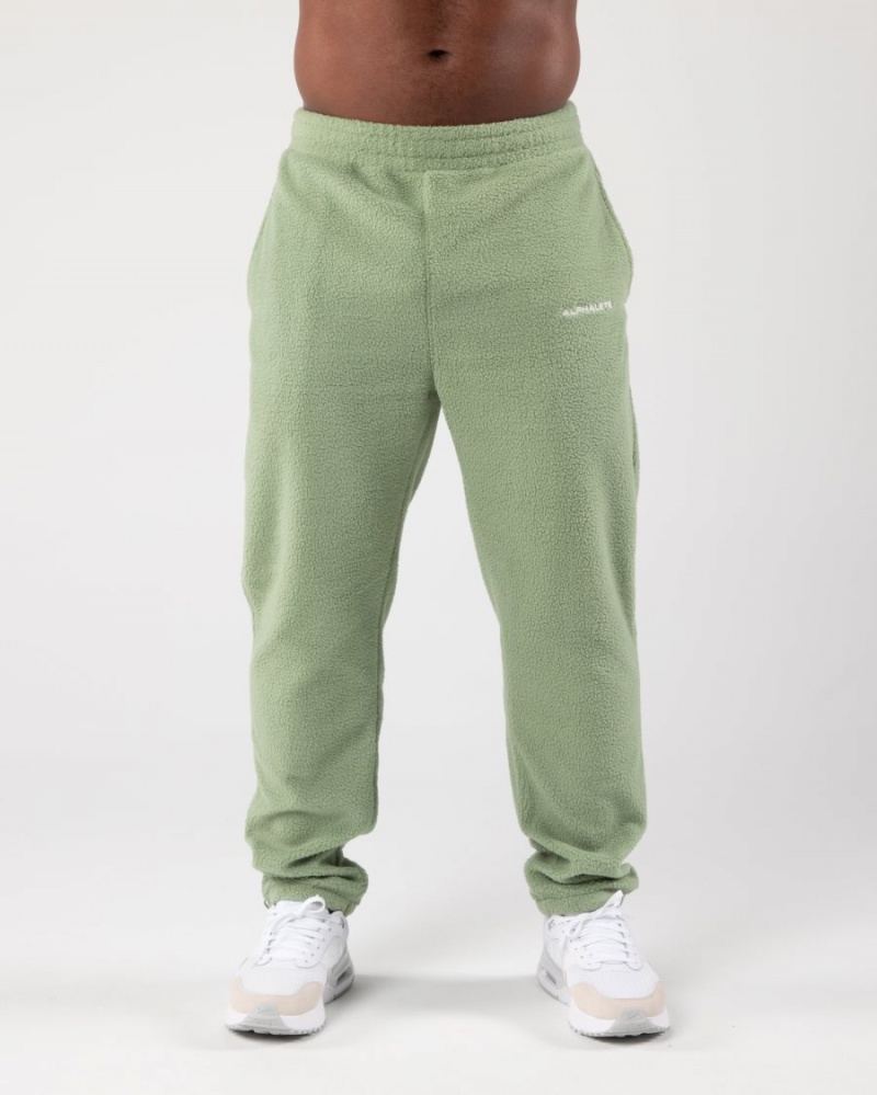 Pantalones Jogger Alphalete King Jogger Hombre Sage | GBUWEC-459