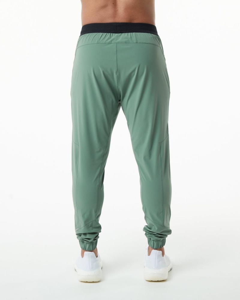 Pantalones Jogger Alphalete Studio Pant Hombre Verde | AINQDB-781