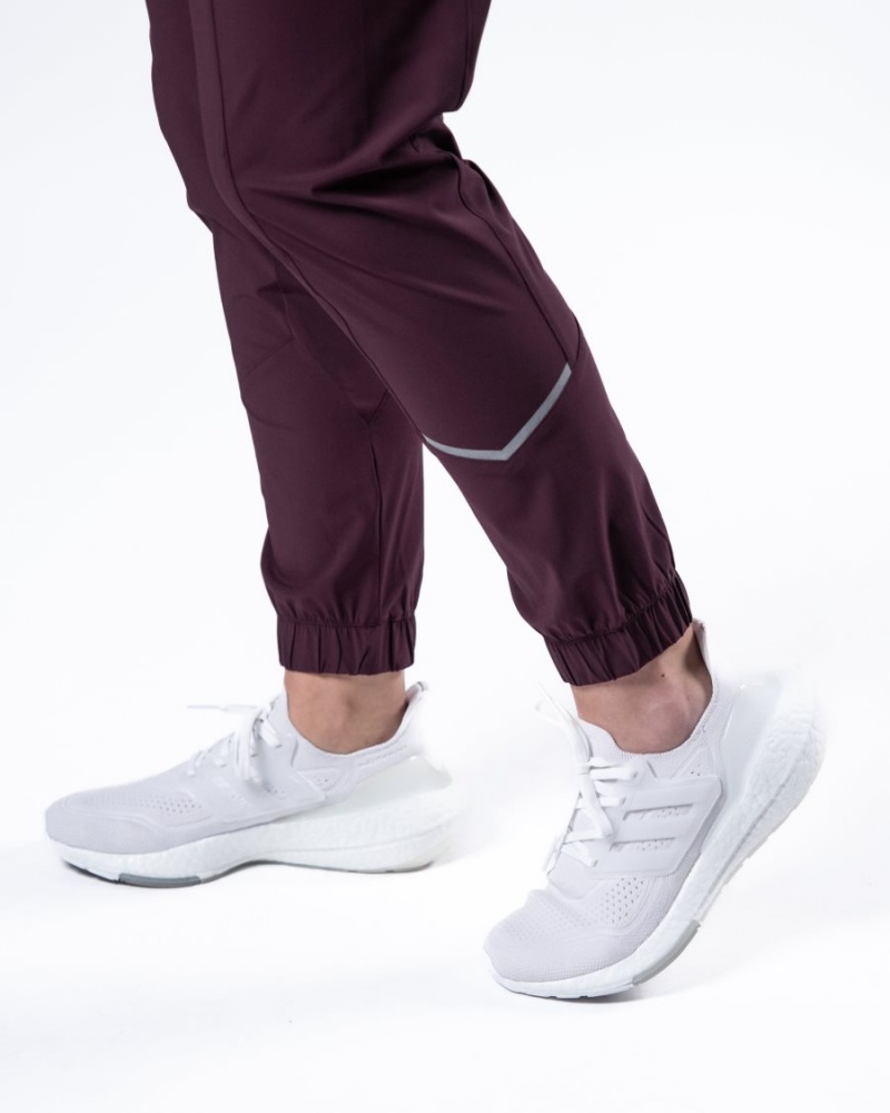 Pantalones Jogger Alphalete Studio Pant Mujer Burdeos | TVEADB-461