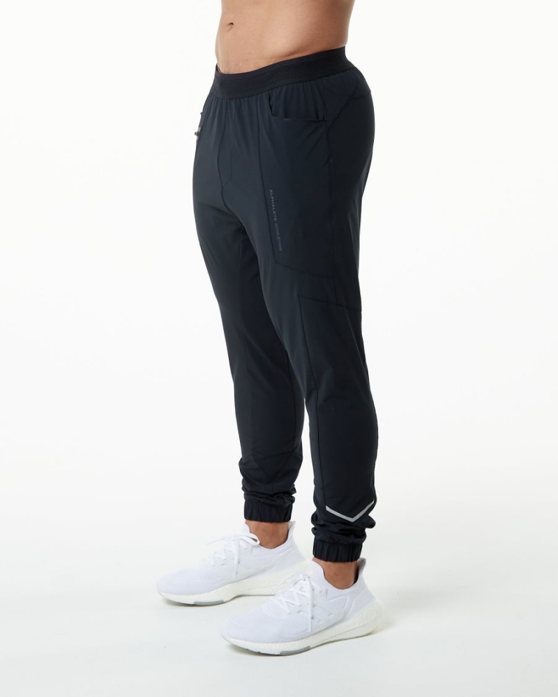 Pantalones Jogger Alphalete Studio Pant Hombre Negras | NMEDSV-935