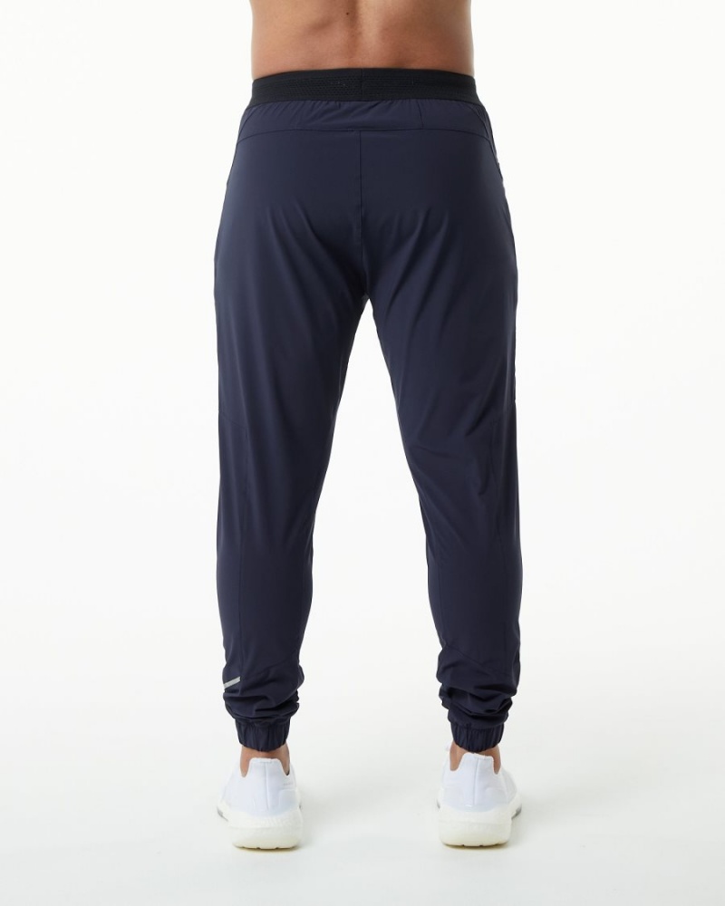 Pantalones Jogger Alphalete Studio Pant Hombre Azules | NMDWGC-810