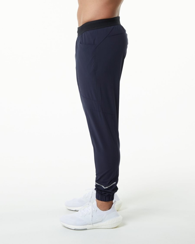 Pantalones Jogger Alphalete Studio Pant Hombre Azules | NMDWGC-810