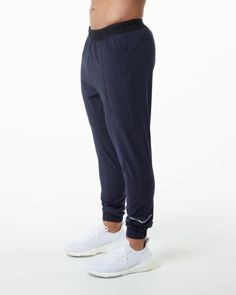 Pantalones Jogger Alphalete Studio Pant Hombre Azules | NMDWGC-810