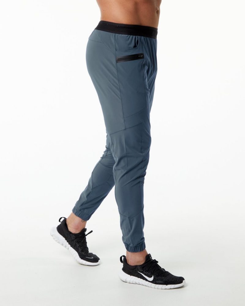 Pantalones Jogger Alphalete Studio Pant Hombre Azules | ONDJIT-704