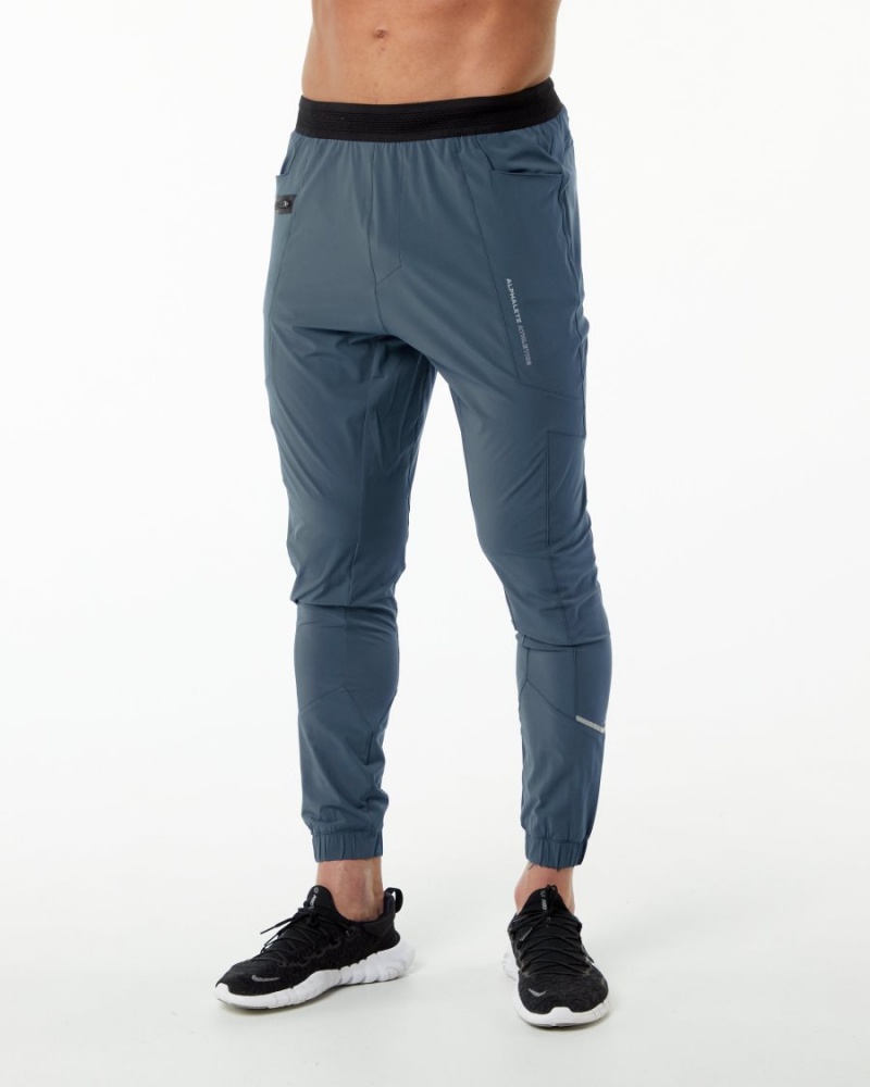 Pantalones Jogger Alphalete Studio Pant Hombre Azules | ONDJIT-704