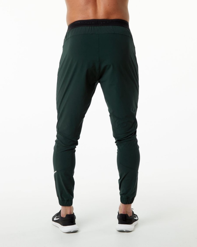 Pantalones Jogger Alphalete Studio Pant Hombre Verde | NJMZHS-379