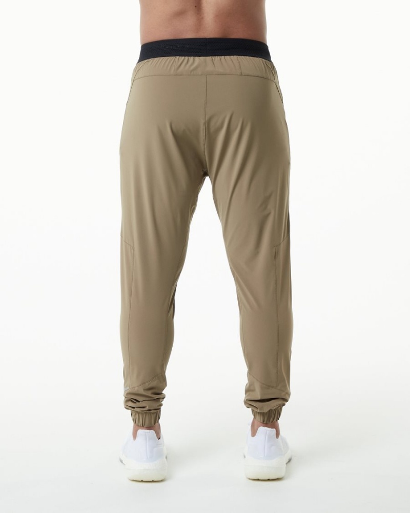 Pantalones Jogger Alphalete Studio Pant Hombre Taupe | YALGME-769