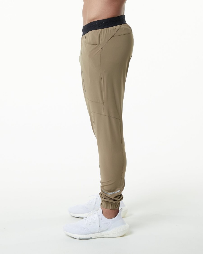 Pantalones Jogger Alphalete Studio Pant Hombre Taupe | YALGME-769