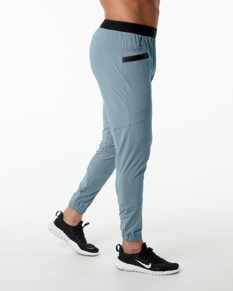 Pantalones Jogger Alphalete Studio Pant Hombre Azules | AUBGJK-439