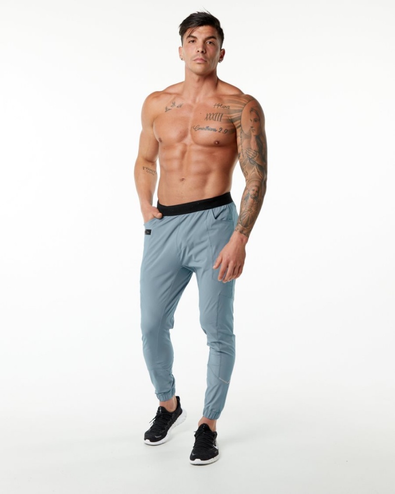 Pantalones Jogger Alphalete Studio Pant Hombre Azules | AUBGJK-439