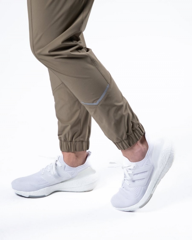 Pantalones Jogger Alphalete Studio Pant Mujer Taupe | HLGPCV-768